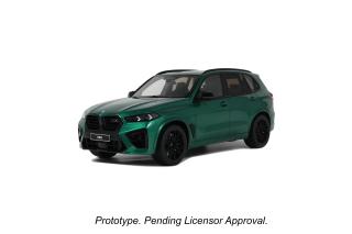 BMW X5 M COMPETITION ISLE OF MAN GREEN 2023 GT Spirit 1:18 Resinemodell (Türen, Motorhaube... nicht zu öffnen!)